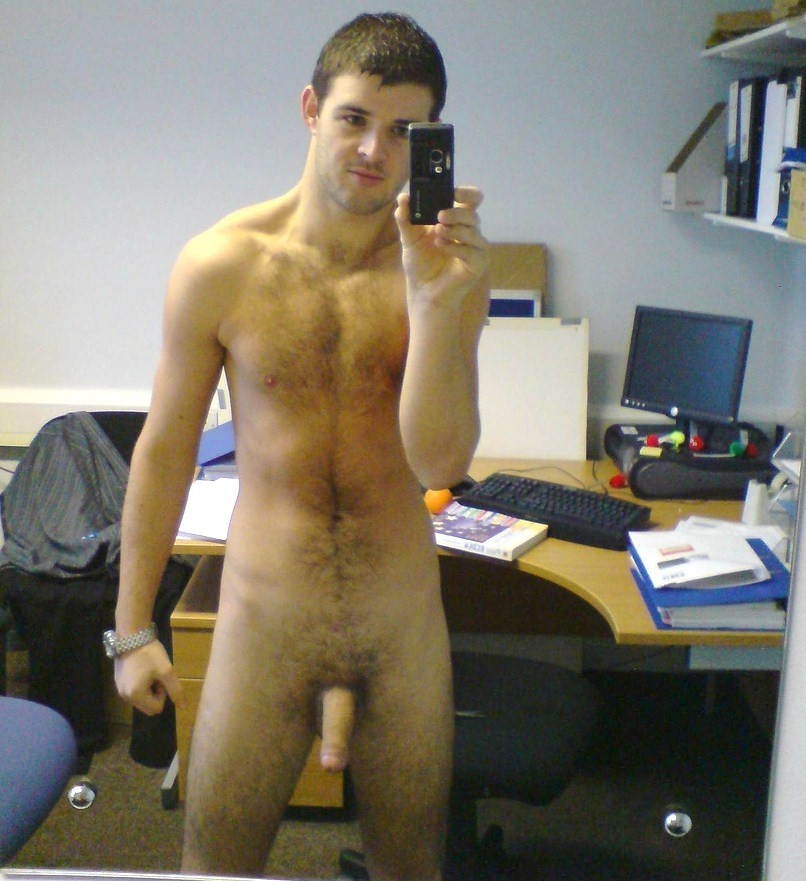 Nude Office Worker