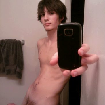 Cute Slim Twink Gets Naked On His Cam